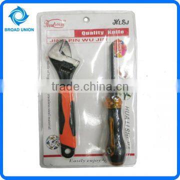 Hot Sale Universal Wrench Combination Wrench Set Screwdriver Set