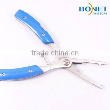 S91006 FDA Qualified 6-1/2" Curved Stainless Steel Fish Cutting Scissors photo-2
