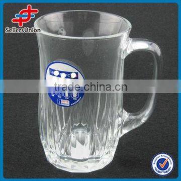 Good quality design glass cup bear cup water cup hot sale