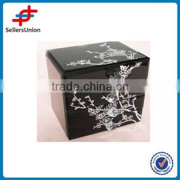 tree design crystal jewelry box