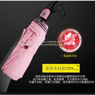 Manufacturer Direct Selling Double Solar Umbrella Top Selling Products Double Triple Folding Umbrella Rubber Paint photo-5