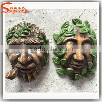 songtao chinese factory customize artificial human tree face masks