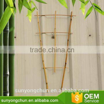 Folding Garden Manufacturer of Bamboo Flower Support Cane Ladder Shelf photo-5