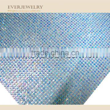 24*40cm Hot Fix Square Crystal Rhinestone Mesh Bling 10*10cm photo-5