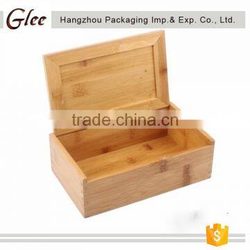 Wholesale hot sales ec-friendly bamboo boxes with lid