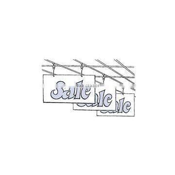 50pcs/bag Pack Squeeze Finger 8 Shape Hanging Metal Ceiling Banner Clip