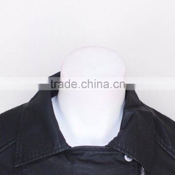 2016 Wholesale Women Motocycle Jacket Cool Fashion PU Leather Jacket for Women photo-3