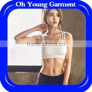 New fitness womens underwear breathable sexy bra and panty new design sports bra bra set online shopping india