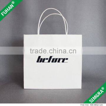 Custom Printed Paper Shopping Bag With Paper Handle