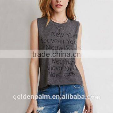 fashion high quality printing ladies &women top wear