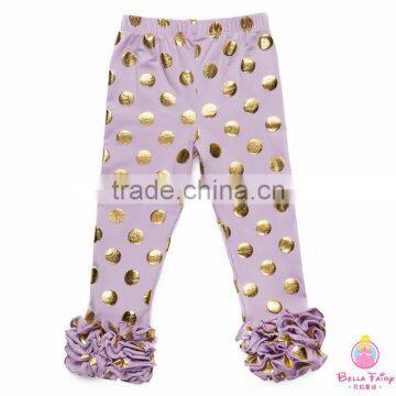 Wholesale Kids Ruffles Pants Baby Girl Ruffle Pants photo-5
