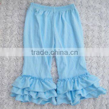 Hot Sale Baby Girls Ruffle Pants Triple Bottom Ruffle Children Icing Leggings Pants Wholesale Kids Legging Pants photo-4