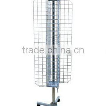 Rotating Wire Mesh Display Racks and Stands photo-4