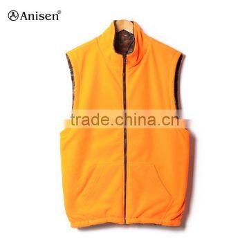 Manufacturer Clothing Hunting Fleece Custom Men Vest photo-3