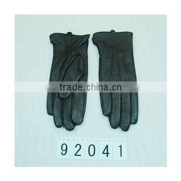 leather gloves