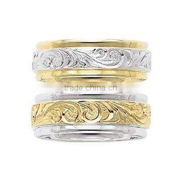 Hawaiian Gold & Silver Plated Rings