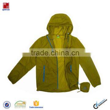 Long Sleeve Olive Green Men Waterproof Sunscreen Clothes Jackets