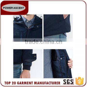 2-In-1 Detachable Fashion Coat Men Padded Quilting Jacket photo-6