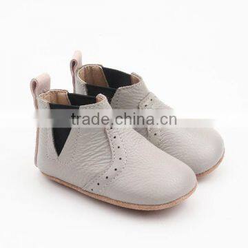 Soft Sole Leather Tolddler Boots Babies Shoes in Bulk photo-3