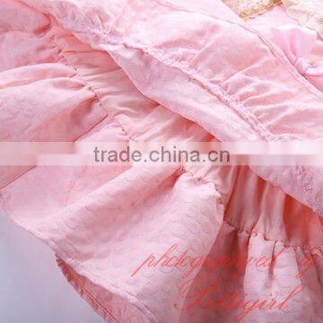 Baby Girl Dresses Party Wear Pink Dress photo-3