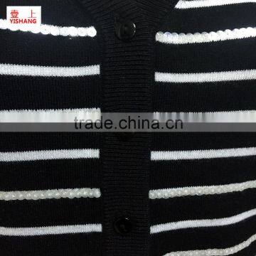 Basic Lady Sweater 80%Viscose 20%Nylon Lady Top Sweater photo-3