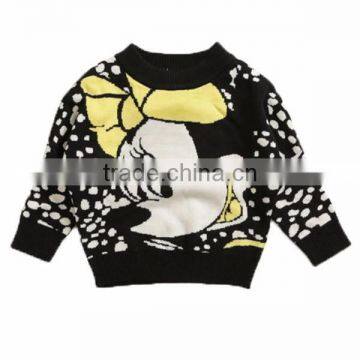 Mick Mouse Cartoon Children Clothes Modern Knitting Pullover Sweater photo-3