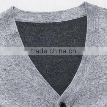 Man Cheap Sleeveless Button Polyester Knitted Sweater Vest With Lowest Price photo-3