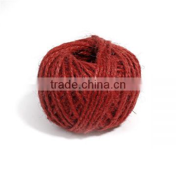 Jute Rope Red 1.8mm Jewelry Cord