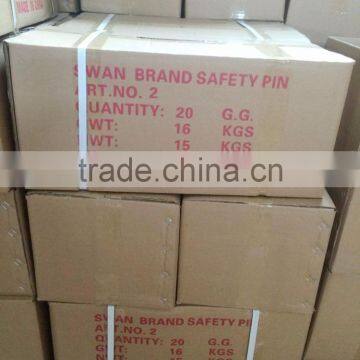 Swan Brand Nickel Plating Safety Pin photo-2