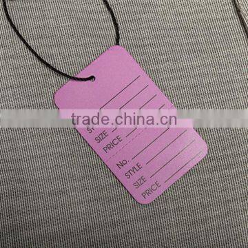 Paper String Clothing Custom Hang Tag