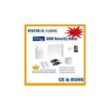 Andriod&IOS app gsm wireless smart home burglar security alarm system PH-G1