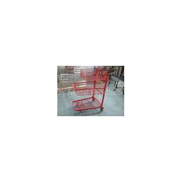 Three Tier Metal Hand Truck Dolly Workshop Steel Trolley With Powder Painted