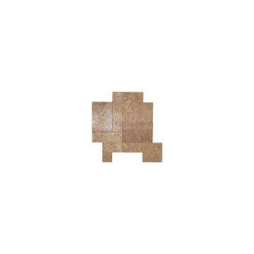 Sell Chinese Yellow Travertine French Pattern Mosaic