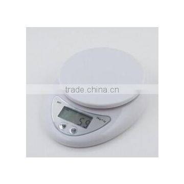 Mini White Digital Kitchen Food Scale