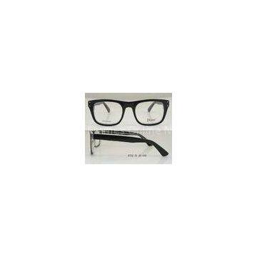 OEM Custom Square Acetate Optical Frames , Retro Glasses Frames For Girls