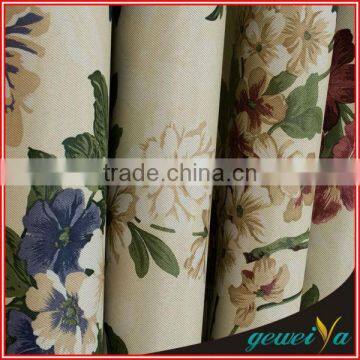 Custom Blackout Cloth Printed Curtain Fabric