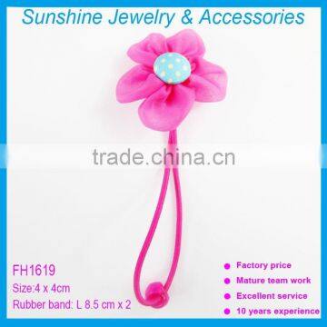 Fashion design popular baby hair accessories with flower