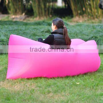 Blue Star Printed Portable Air Floating Sofa /biao Flower Outdoor Living Room Air Ballon Chair Inflatable Sofa photo-4
