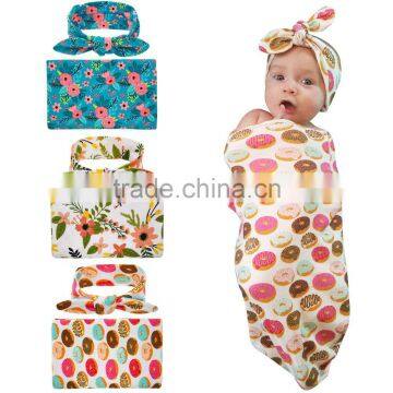 Baby Bunny Headband and Baby Blanket