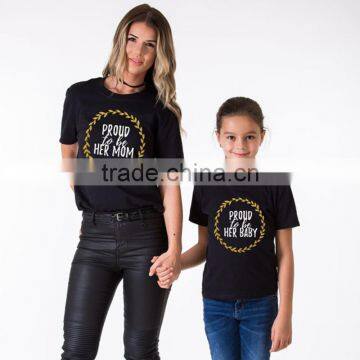 Custom Summer Mom and Daughter Sister Family Clothing Outfits