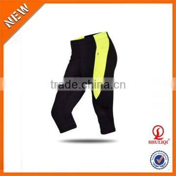 Two Tone Slim Fit Women Wholesale Compression Shorts/80% Cotton 20% Polyester Dry Fit Tight Gym Shorts photo-2