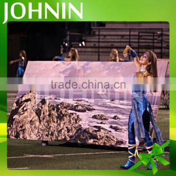 Wholesale print custom design knitted poly stage sideline poster