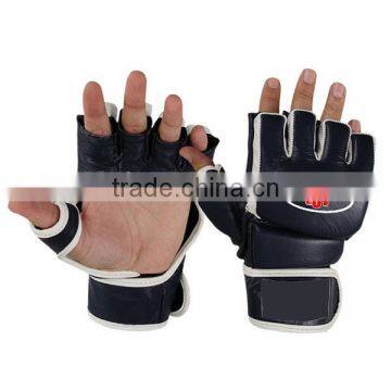 Leather Tech MMA UFC Grappling Gloves Fight Boxing Punch Bag Training Kick