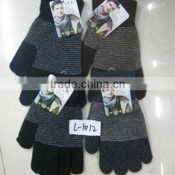 Promotion Men's knitted gloves winter gloves