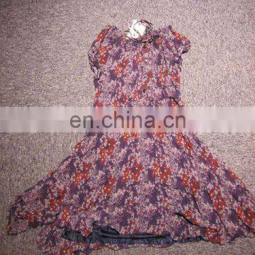 fashion summer dress chiffon casual dress designs