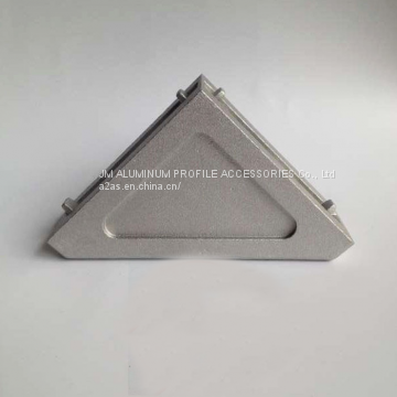 Al-Alloy Material Angel Bracket for 40s Aluminum Profile