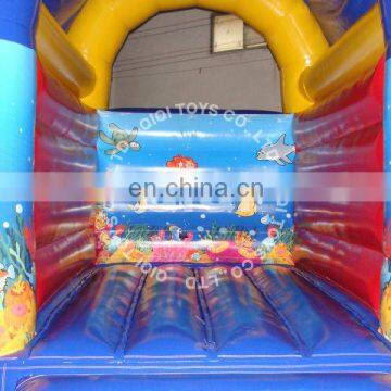 Inflatable One Direction Mini Bounce House/Deep Blue Sea Bouncy Castle Prices 2014 Hot Selling photo-3