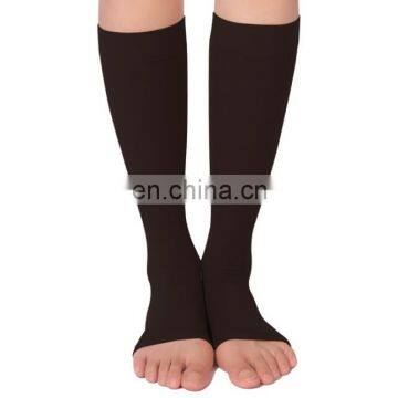 Open Toe Knee High Unisex Compression Stockings