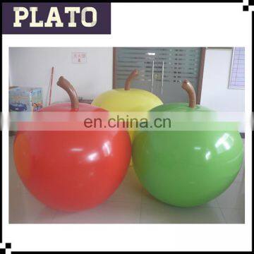 colorful advertising inflatable apple balloon for promotion