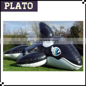 giant inflatable killer whale sea animal model for sale